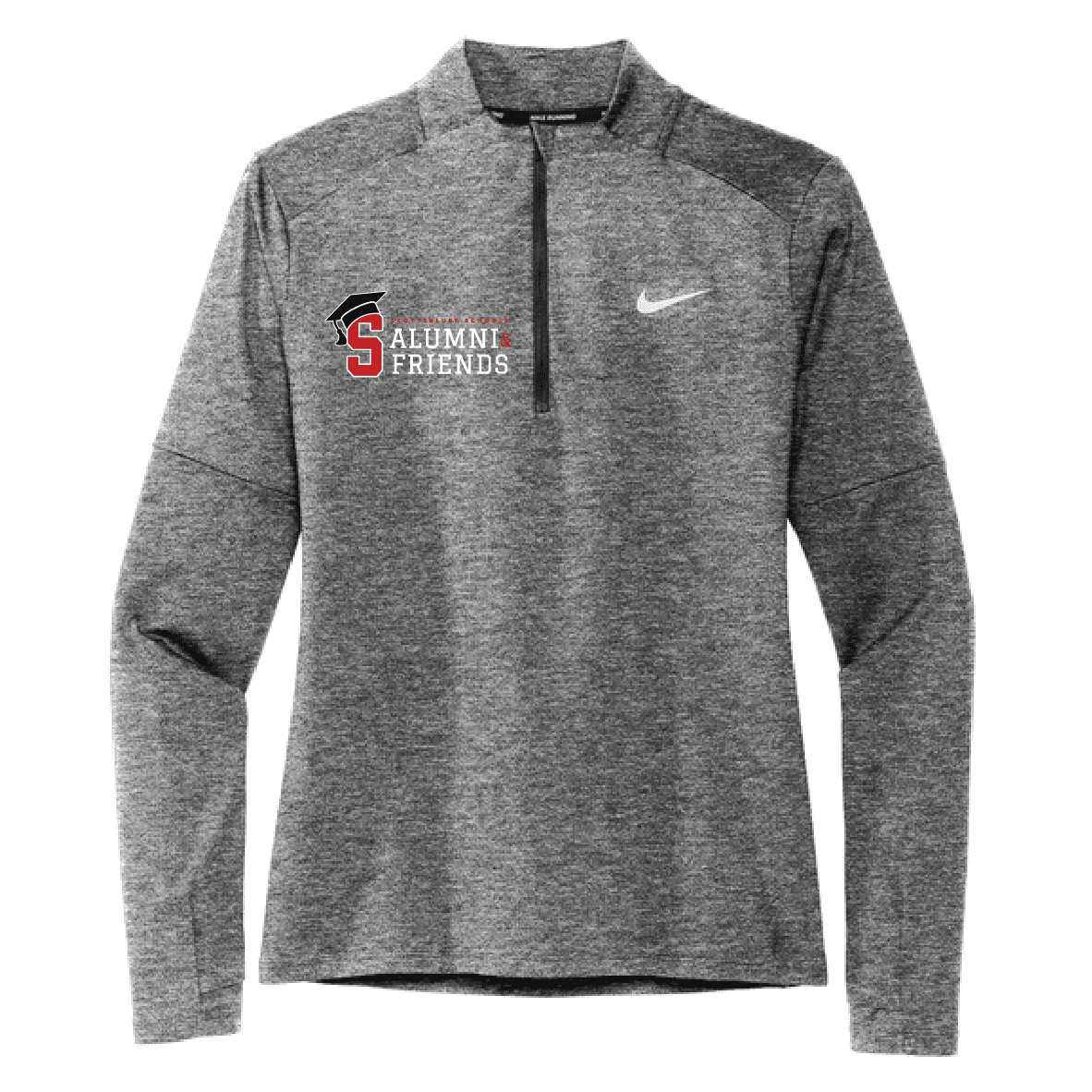 ALUMNI AND FRIENDS Nike Women's Dri-FIT 1/2-Zip Top