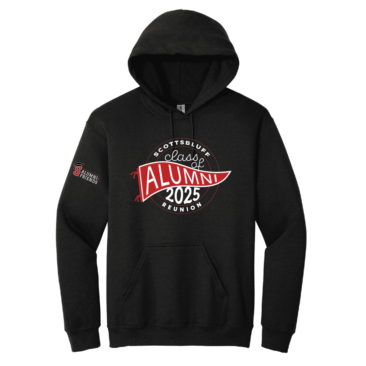 “CLASS OF” CUSTOM YEAR ALUMNI HOODIE