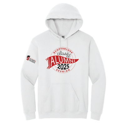 “CLASS OF” CUSTOM YEAR ALUMNI HOODIE